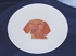 Kép Lapos  kistányér készlet kutya dekorral 
